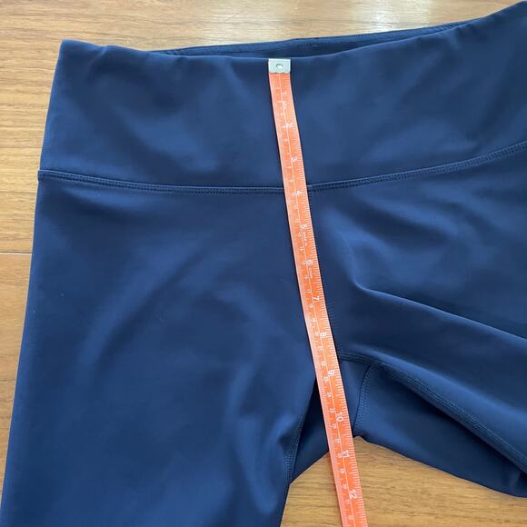 Outdoor Voices Legging Size M Blue Ankle Zip Midweight - Picture 8 of 9